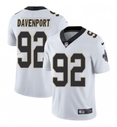 Nike New Orleans Saints 92 Marcus Davenport White Mens Stitched NFL Vapor Untouchable Limited Jersey Nike New Orleans Saints 92 Marcus Davenport White Mens Stitched NFL Vapor Untouchable Limited Jersey