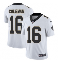 Nike Saints #16 Brandon Coleman White Mens Stitched NFL Vapor Untouchable Limited Jersey Nike Saints #16 Brandon Coleman White Mens Stitched NFL Vapor Untouchable Limited Jersey