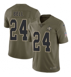 Nike Saints #24 Vonn Bell Olive Mens Stitched NFL Limited 2017 Salute To Service Jersey Nike Saints #24 Vonn Bell Olive Mens Stitched NFL Limited 2017 Salute To Service Jersey