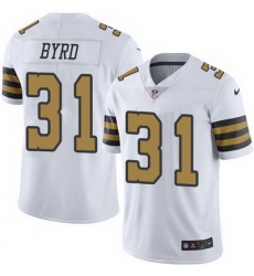 Nike Saints #31 Jairus Byrd White Mens Stitched NFL Limited Rush Jersey Nike Saints #31 Jairus Byrd White Mens Stitched NFL Limited Rush Jersey