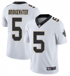 Nike Saints 5 Teddy Bridgewater White Vapor Untouchable Limited Jesey Nike Saints 5 Teddy Bridgewater White Vapor Untouchable Limited Jesey