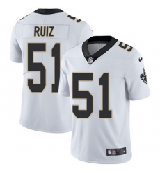 Nike Saints 51 Cesar Ruiz White Men Stitched NFL Vapor Untouchable Limited Jersey Nike Saints 51 Cesar Ruiz White Men Stitched NFL Vapor Untouchable Limited Jersey