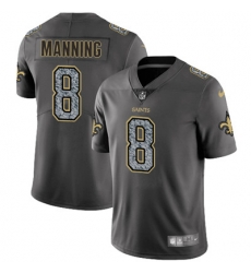 Nike Saints #8 Archie Manning Gray Static Mens NFL Vapor Untouchable Game Jersey Nike Saints #8 Archie Manning Gray Static Mens NFL Vapor Untouchable Game Jersey