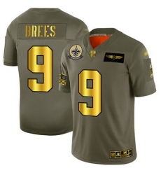 Saints 9 Drew Brees Camo Gold Men Stitched Football Limited 2019 Salute To Service Jersey Saints 9 Drew Brees Camo Gold Men Stitched Football Limited 2019 Salute To Service Jersey