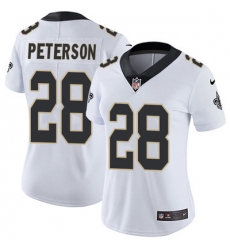 Nike Saints #28 Adrian Peterson White Womens Stitched NFL Vapor Untouchable Limited Jersey Nike Saints #28 Adrian Peterson White Womens Stitched NFL Vapor Untouchable Limited Jersey