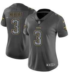 Nike Saints #3 Bobby Hebert Gray Static Womens NFL Vapor Untouchable Game Jersey Nike Saints #3 Bobby Hebert Gray Static Womens NFL Vapor Untouchable Game Jersey