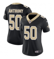Nike Saints #50 Stephone Anthony Black Team Color Womens Stitched NFL Vapor Untouchable Limited Jersey Nike Saints #50 Stephone Anthony Black Team Color Womens Stitched NFL Vapor Untouchable Limited Jersey