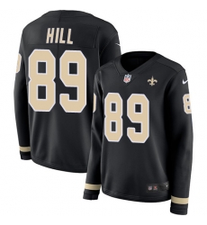 Nike Saints #89 Josh Hill Black Team Color Women Stitched Limited NFL Jersey Nike Saints #89 Josh Hill Black Team Color Women Stitched Limited NFL Jersey