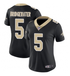 Women Saints 5 Teddy Bridgewater Black Team Color Stitched Football Vapor Untouchable Limited Jersey Women Saints 5 Teddy Bridgewater Black Team Color Stitched Football Vapor Untouchable Limited Jersey