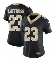 Womens Nike New Orleans Saints 23 Marshon Lattimore Black Team Color Vapor Untouchable Limited Player NFL Jersey Womens Nike New Orleans Saints 23 Marshon Lattimore Black Team Color Vapor Untouchable Limited Player NFL Jersey