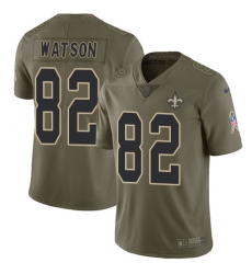 Limited Nike Olive Youth Benjamin Watson Jersey NFL 82 New Orleans Saints 2017 Salute to Service Limited Nike Olive Youth Benjamin Watson Jersey NFL 82 New Orleans Saints 2017 Salute to Service