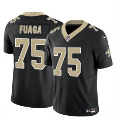 Youth New Orleans Saints 75 Taliese Fuaga Black 2024 Draft F U S E Vapor Limited Stitched Football Jersey Youth New Orleans Saints 75 Taliese Fuaga Black 2024 Draft F U S E Vapor Limited Stitched Football Jersey