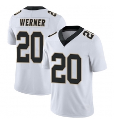 Youth New Orleans Saints Pete Werner #20 White Vapor Limited Stitched NFL Jersey Youth New Orleans Saints Pete Werner #20 White Vapor Limited Stitched NFL Jersey