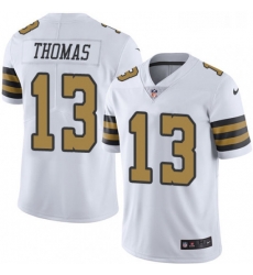 Youth Nike New Orleans Saints 13 Michael Thomas Limited White Rush Vapor Untouchable NFL Jersey Youth Nike New Orleans Saints 13 Michael Thomas Limited White Rush Vapor Untouchable NFL Jersey