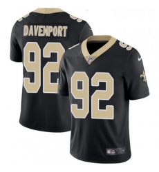 Youth Nike New Orleans Saints 92 Marcus Davenport Black Team Color Stitched NFL Vapor Untouchable Limited Jersey Youth Nike New Orleans Saints 92 Marcus Davenport Black Team Color Stitched NFL Vapor Untouchable Limited Jersey