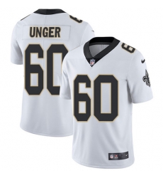 Youth Nike Saints 60 Max Unger White Stitched NFL Vapor Untouchable Limited Jersey Youth Nike Saints 60 Max Unger White Stitched NFL Vapor Untouchable Limited Jersey