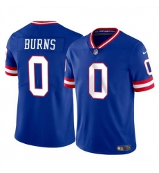 Men New York Giants 0 Brian Burns Blue Throwback Vapor Untouchable Limited Stitched Jersey Men New York Giants 0 Brian Burns Blue Throwback Vapor Untouchable Limited Stitched Jersey