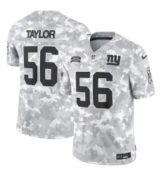 Men New York Giants 56 Lawrence Taylor 2024 Arctic Camo Salute To Service Limited Stitched Football Jersey Men New York Giants 56 Lawrence Taylor 2024 Arctic Camo Salute To Service Limited Stitched Football Jersey