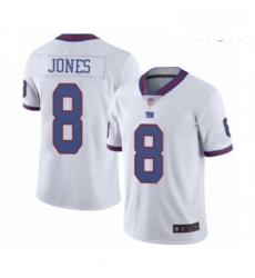 Mens New York Giants 8 Daniel Jones Limited White Rush Vapor Untouchable Football Jersey Mens New York Giants 8 Daniel Jones Limited White Rush Vapor Untouchable Football Jersey