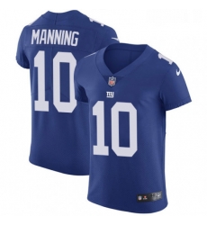 Mens Nike New York Giants 10 Eli Manning Elite Royal Blue Team Color NFL Jersey Mens Nike New York Giants 10 Eli Manning Elite Royal Blue Team Color NFL Jersey