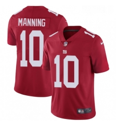 Mens Nike New York Giants 10 Eli Manning Red Alternate Vapor Untouchable Limited Player NFL Jersey Mens Nike New York Giants 10 Eli Manning Red Alternate Vapor Untouchable Limited Player NFL Jersey