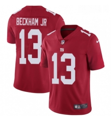 Mens Nike New York Giants 13 Odell Beckham Jr Red Alternate Vapor Untouchable Limited Player NFL Jersey Mens Nike New York Giants 13 Odell Beckham Jr Red Alternate Vapor Untouchable Limited Player NFL Jersey