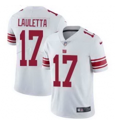 Nike Giants 17 Kyle Lauletta White Vapor Untouchable Limited Jersey Nike Giants 17 Kyle Lauletta White Vapor Untouchable Limited Jersey