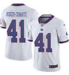 Nike Giants #41 Dominique Rodgers Cromartie White Mens Stitched NFL Limited Rush Jersey Nike Giants #41 Dominique Rodgers Cromartie White Mens Stitched NFL Limited Rush Jersey