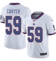 Nike Giants 59 Lorenzo Carter White Color Rush Limited Jersey Nike Giants 59 Lorenzo Carter White Color Rush Limited Jersey