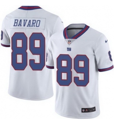 Nike Giants #89 Mark Bavaro White Mens Stitched NFL Limited Rush Jersey Nike Giants #89 Mark Bavaro White Mens Stitched NFL Limited Rush Jersey