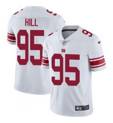 Nike Giants #95 B J Hill White Mens Stitched NFL Vapor Untouchable Limited Jersey Nike Giants #95 B J Hill White Mens Stitched NFL Vapor Untouchable Limited Jersey