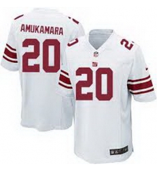 Nike New York Giants #20 Prince Amukamara White Mens Stitched NFL Elite Jersey Nike New York Giants #20 Prince Amukamara White Mens Stitched NFL Elite Jersey