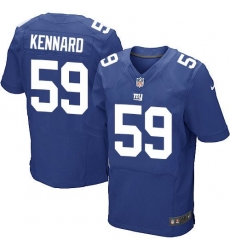 Nike New York Giants #59 Devon Kennard Royal Blue Team Color Men 27s Stitched NFL Elite Jersey Nike New York Giants #59 Devon Kennard Royal Blue Team Color Men 27s Stitched NFL Elite Jersey