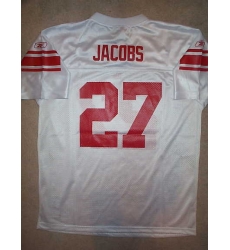 Reebok Brand New York Giants #27 Brandon Jacobs White Limited Stitched NFL Jersey Reebok Brand New York Giants #27 Brandon Jacobs White Limited Stitched NFL Jersey