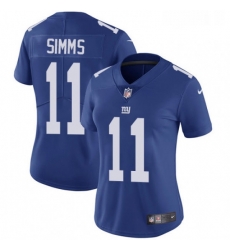 Womens Nike New York Giants 11 Phil Simms Elite Royal Blue Team Color NFL Jersey Womens Nike New York Giants 11 Phil Simms Elite Royal Blue Team Color NFL Jersey