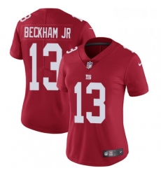 Womens Nike New York Giants 13 Odell Beckham Jr Elite Red Alternate NFL Jersey Womens Nike New York Giants 13 Odell Beckham Jr Elite Red Alternate NFL Jersey