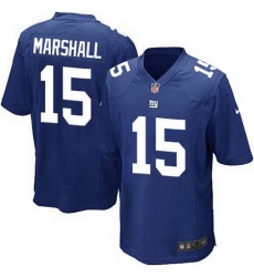 Nike Giants #15 Brandon Marshall Royal Blue Team Color Youth Stitched NFL Elite Jersey Nike Giants #15 Brandon Marshall Royal Blue Team Color Youth Stitched NFL Elite Jersey