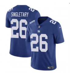 Youth New York Giants 26 Devin Singletary Blue Vapor Untouchable Limited Stitched Jersey Youth New York Giants 26 Devin Singletary Blue Vapor Untouchable Limited Stitched Jersey