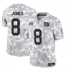 Youth New York Giants 8 Daniel Jones 2024 F U S E Arctic Camo Salute To Service Limited Stitched Football Jersey Youth New York Giants 8 Daniel Jones 2024 F U S E Arctic Camo Salute To Service Limited Stitched Football Jersey
