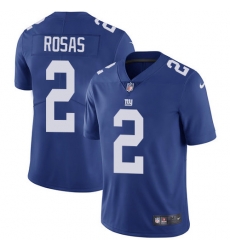 Youth Nike Giants 2 Aldrick Rosas Royal Blue Team Color Stitched NFL Vapor Untouchable Limited Jersey Youth Nike Giants 2 Aldrick Rosas Royal Blue Team Color Stitched NFL Vapor Untouchable Limited Jersey