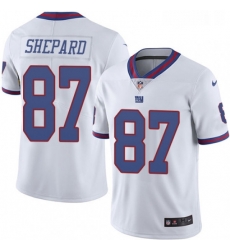Youth Nike New York Giants 87 Sterling Shepard Limited White Rush Vapor Untouchable NFL Jersey Youth Nike New York Giants 87 Sterling Shepard Limited White Rush Vapor Untouchable NFL Jersey