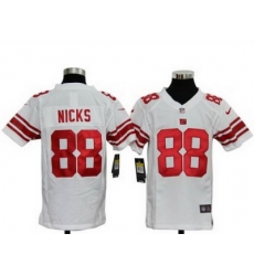 Youth Nike New York Giants 88# Hakeem Nicks White Nike NFL Jerseys Youth Nike New York Giants 88# Hakeem Nicks White Nike NFL Jerseys
