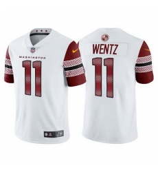 Men Washington Commanders 11 Carson Wentz 2022 White Vapor Untouchable Stitched jersey Men Washington Commanders 11 Carson Wentz 2022 White Vapor Untouchable Stitched jersey