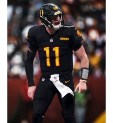 Men Washington Commanders 11 Carson Wentz Black Vapor Elite Stitched jersey Men Washington Commanders 11 Carson Wentz Black Vapor Elite Stitched jersey