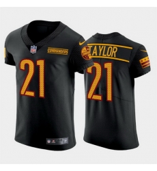 Men Washington Commanders 21 Sean Taylor Black Elite Stitched jersey Men Washington Commanders 21 Sean Taylor Black Elite Stitched jersey