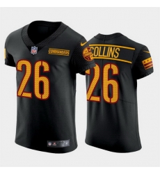 Men Washington Commanders 26 Landon Collins Black Elite Stitched jersey Men Washington Commanders 26 Landon Collins Black Elite Stitched jersey