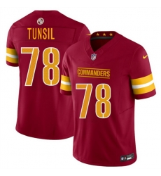 Men Washington Commanders 78 Laremy Tunsil Burgundy 2025 F U S E Vapor Limited Stitched Football Jersey Men Washington Commanders 78 Laremy Tunsil Burgundy 2025 F U S E Vapor Limited Stitched Football Jersey