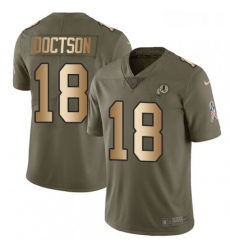 Mens Nike Washington Redskins 18 Josh Doctson Limited OliveGold 2017 Salute to Service NFL Jersey Mens Nike Washington Redskins 18 Josh Doctson Limited OliveGold 2017 Salute to Service NFL Jersey