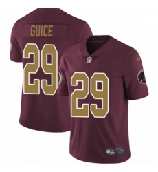 Mens Nike Washington Redskins 29 Derrius Guice Burgundy RedGold Number Alternate 80TH Anniversary Vapor Untouchable Limited Player NFL Jersey Mens Nike Washington Redskins 29 Derrius Guice Burgundy RedGold Number Alternate 80TH Anniversary Vapor Untouchable Limited Player NFL Jersey