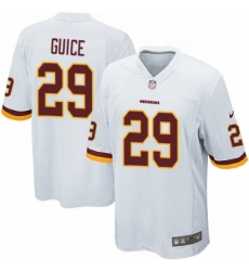 Mens Nike Washington Redskins 29 Derrius Guice Game White NFL Jersey Mens Nike Washington Redskins 29 Derrius Guice Game White NFL Jersey